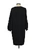 Max Studio Solid Black Casual Dress Size S - photo 2