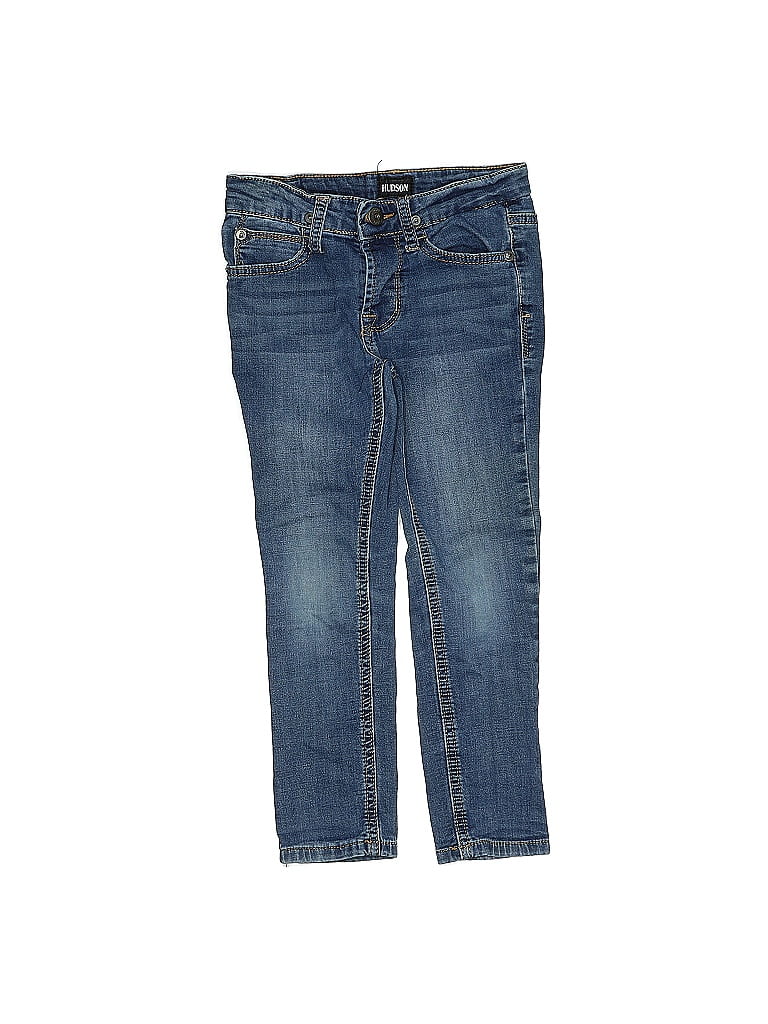 Hudson Jeans Solid Blue Jeans Size 5 (big kids) - photo 1