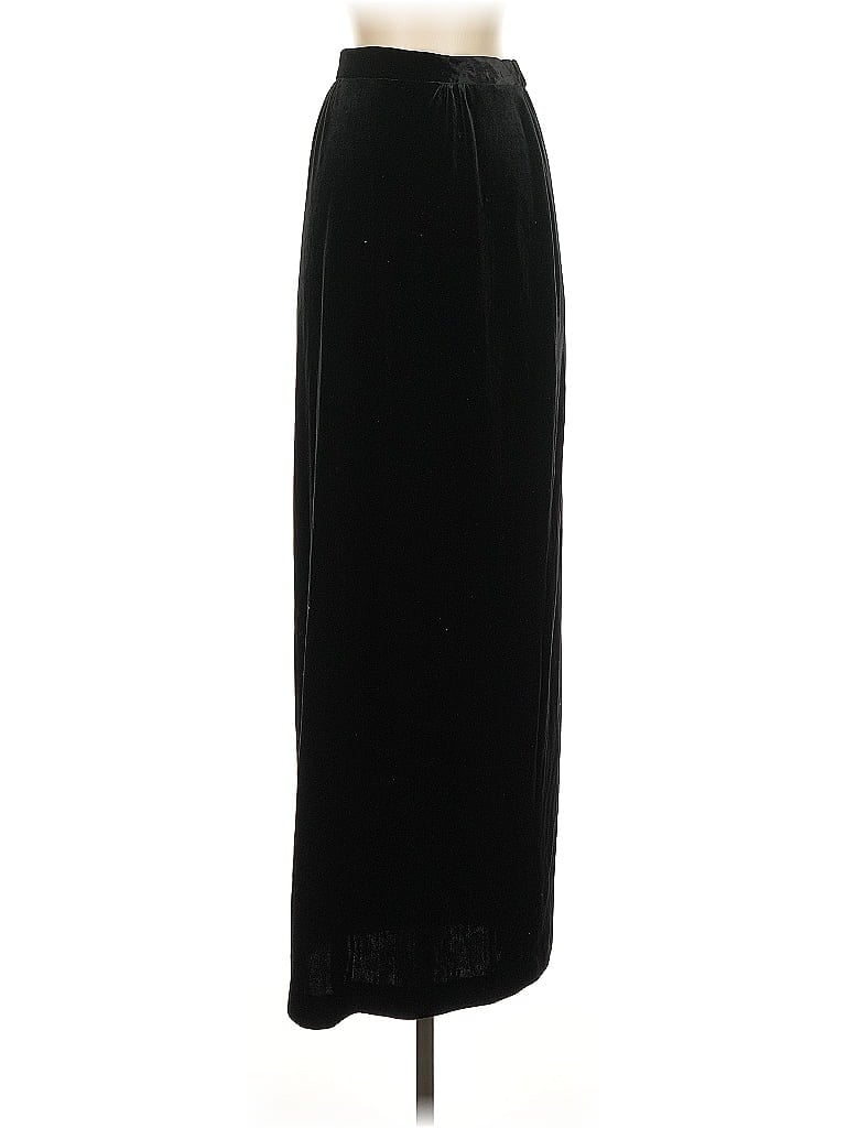 Alex Evenings Solid Black Formal Skirt Size 4 - photo 1