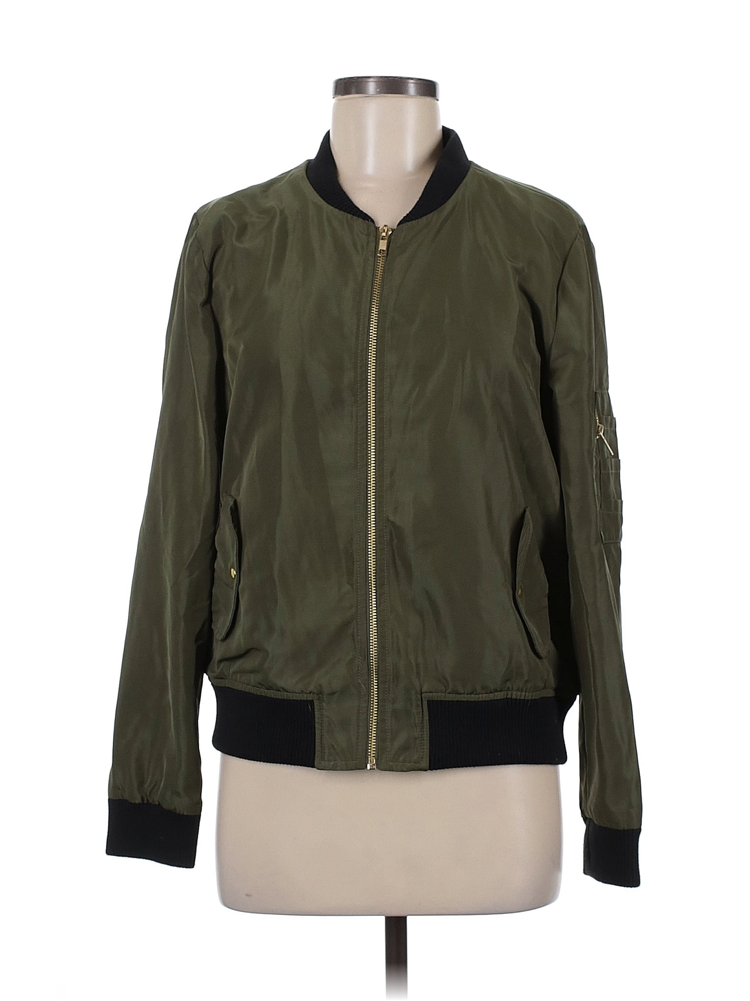 Olivia grey bomber jacket best sale