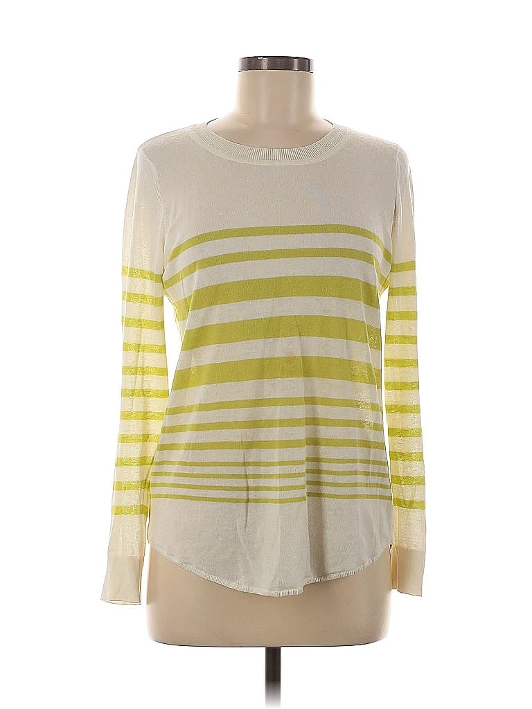 Pre-owned Splendid Pullover Sweater In Yellow