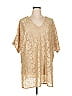 Meritt Tan Casual Dress Size 1X - photo 1