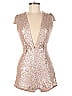 TOBI 100% Polyamide Gold Romper Size S - photo 1