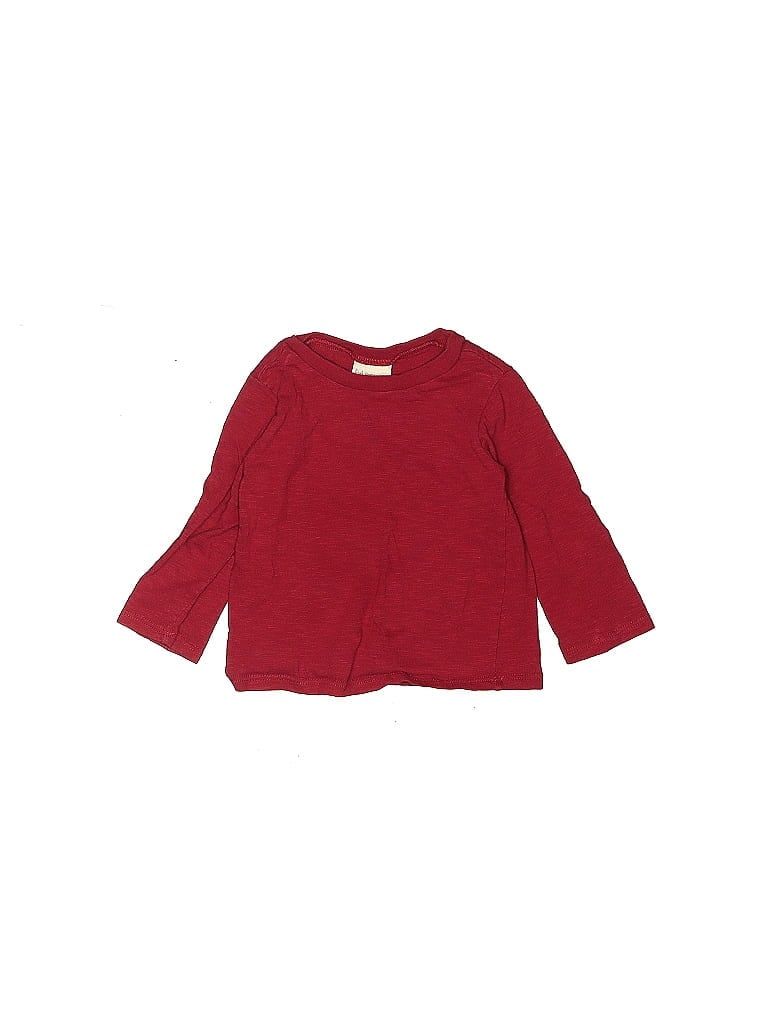 First Impressions Burgundy 3/4 Sleeve T-Shirt 9-12 MO / 12 MO - photo 1