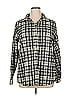 L.L.Bean 100% Cotton Plaid Ivory Long Sleeve Button-Down Shirt Size XL (tall) - photo 1