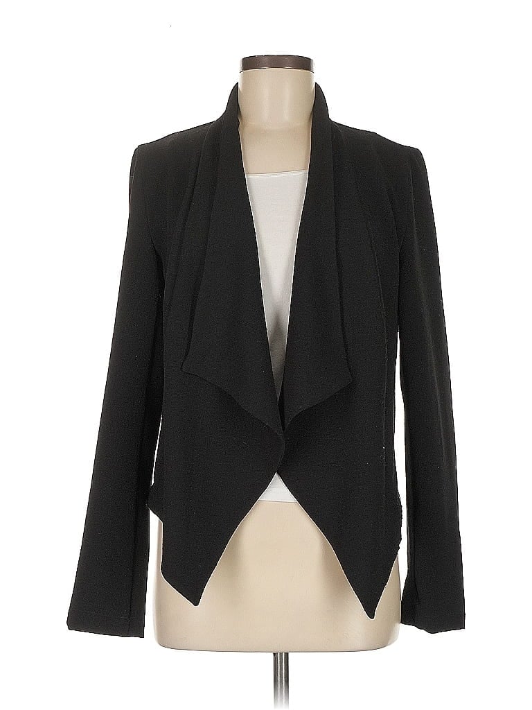 Pre-owned Chelsea & Theodore Blazer Jacket In Black