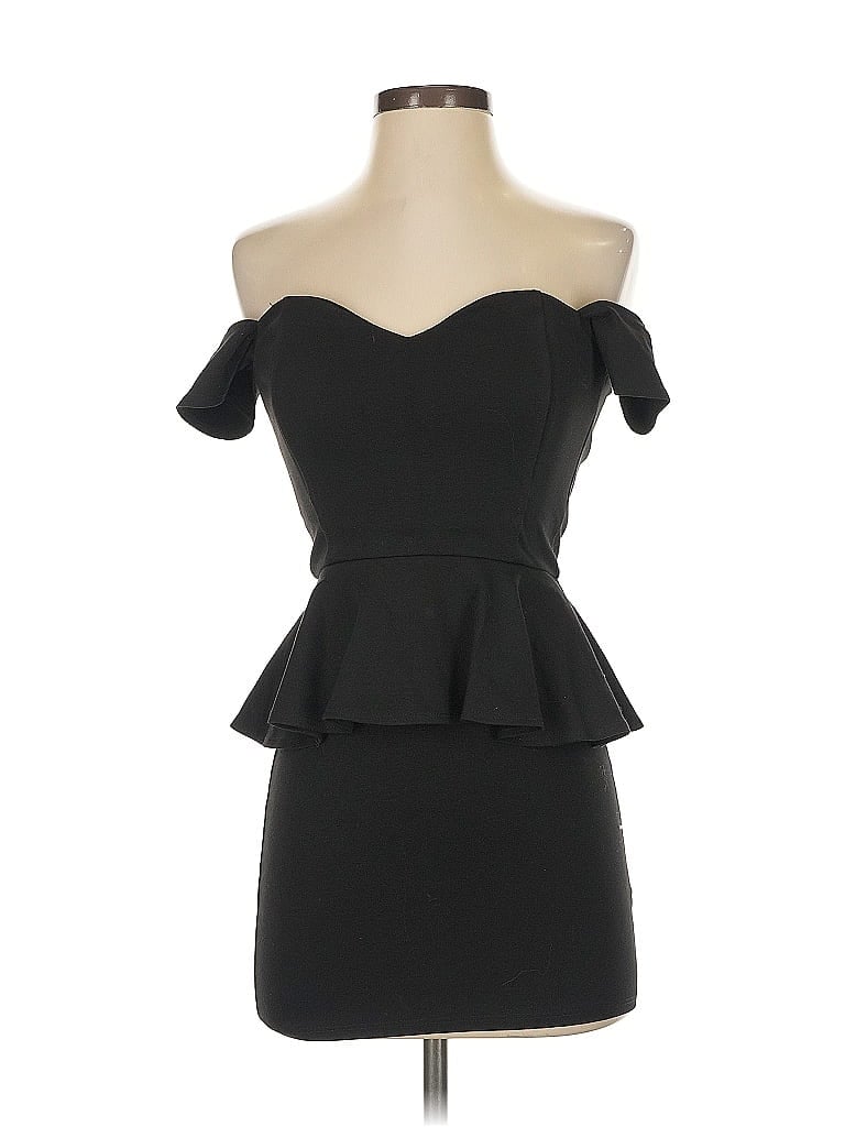 Pre-owned Nasty Gal Inc. Cocktail Dress In Black