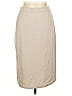 St. John Collection Solid Tan Wool Skirt Size 10 - photo 1
