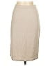 St. John Collection Solid Tan Wool Skirt Size 10 - photo 2