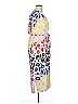 ELOQUII Print Yellow Casual Dress Size 14 - photo 4