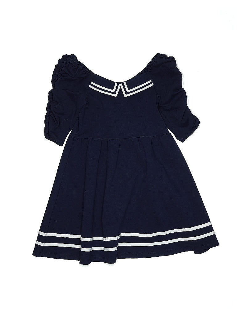Janie and Jack Blue Dress Size 8 (big kids) - photo 1