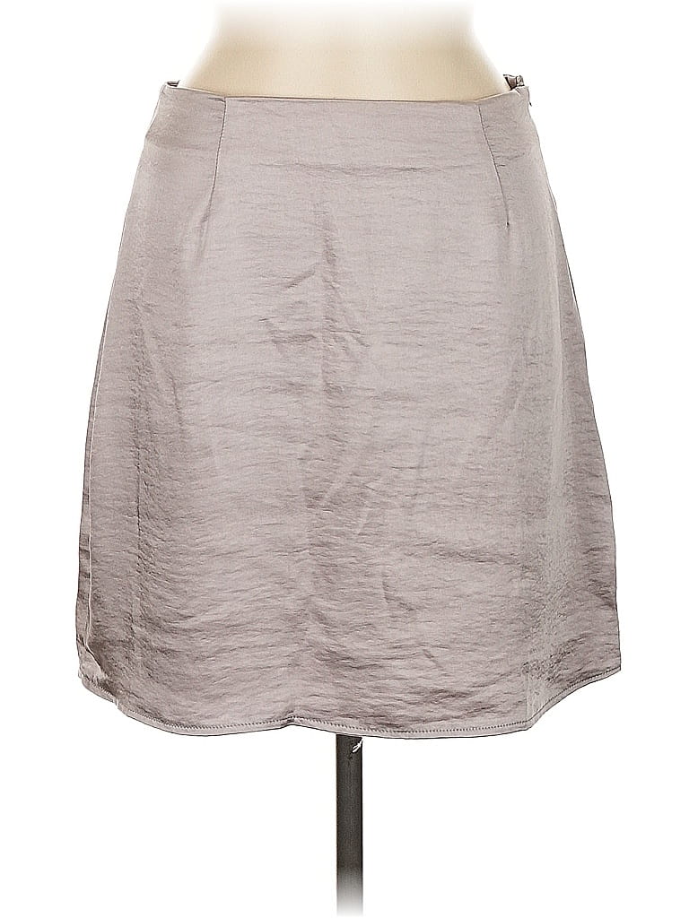 NASTY GAL INC. Pre-owned Casual Skirt In Gray