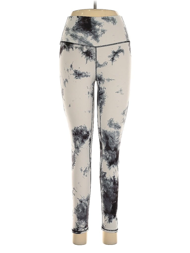 Pre-owned Assorted Brands Leggings In Gray