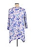 LOGO by Lori Goldstein Blue 3/4 Sleeve T-Shirt Size 1X - photo 2