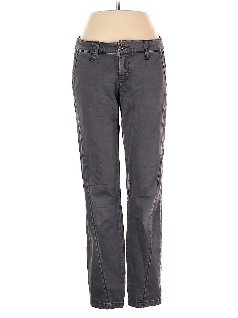 Pre-owned Pilcro And The Letterpress Casual Pants In Gray
