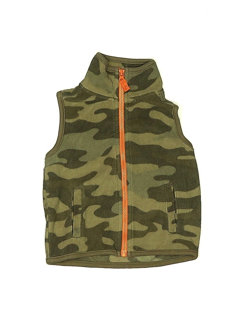 Click to view more detailed imagery on our partner's website Pre-owned Carter's Babies' Vest In Green