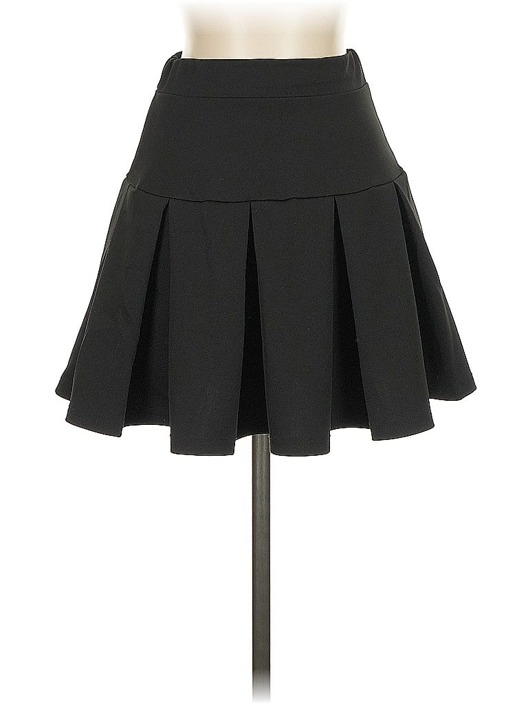 Izzy Solid Black Formal Skirt Size S - photo 1