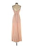 Amsale 100% Polyester Tan Cocktail Dress Size 2 - photo 2