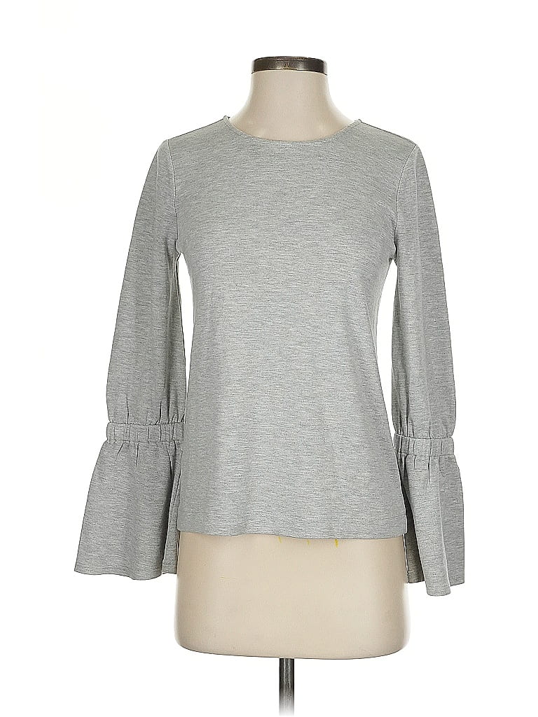Pre-owned Ann Taylor Sweatshirt In Gray
