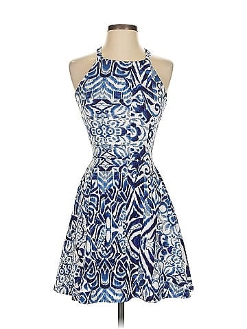 Aqua Cocktail Dress (view 1)
