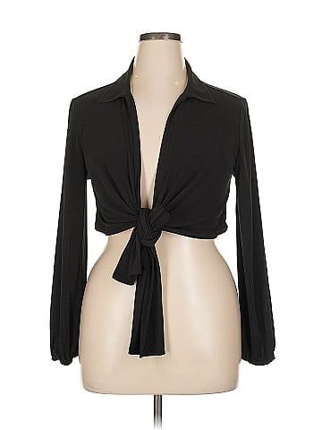 IMAN Long Sleeve Blouse (view 1)
