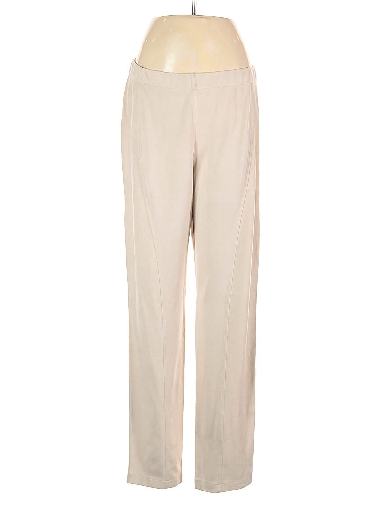 Alberto Makali Solid Ivory Tan Casual Pants Size 32 waist - photo 1