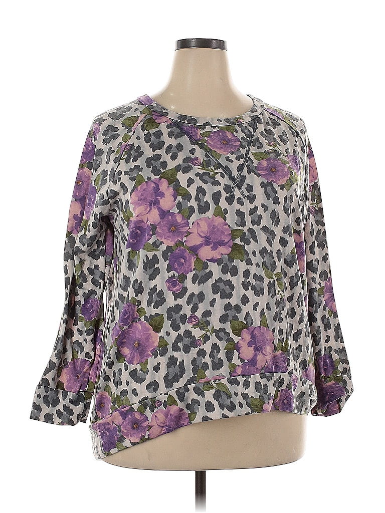 Honeyme Purple Sweatshirt Size XXL - photo 1