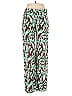 Zara 100% Cotton Print Green Casual Pants Size XS - photo 1