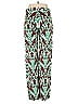 Zara 100% Cotton Print Green Casual Pants Size XS - photo 2