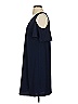 Sugar Lips 100% Polyester Solid Blue Casual Dress Size S - photo 5