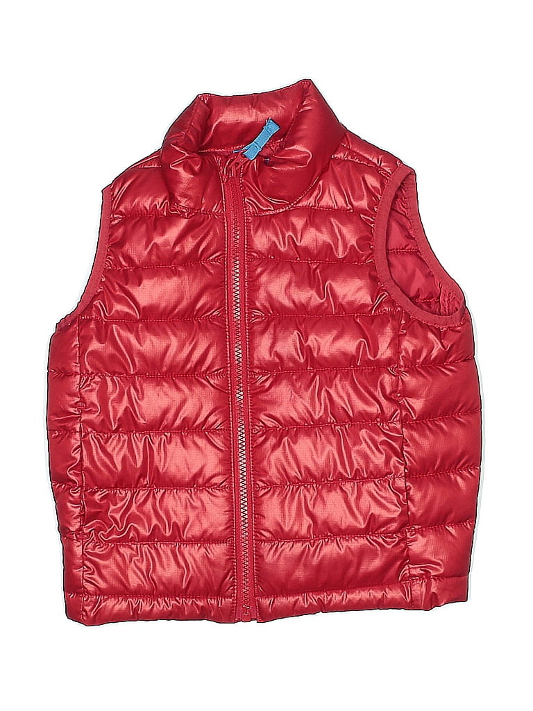 Primary Clothing 100% Recycled Polyester Red Vest Size 4 - photo 1