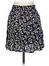 Hippie Rose 100% Rayon Floral Blue Casual Skirt Size L - photo 2