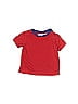 First Impressions Color Block Red Short Sleeve T-Shirt Size 6-9 mo - photo 1
