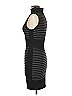 Alessandro Miele Stripes Black Cocktail Dress Size M - photo 5