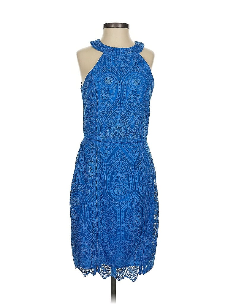 Click to view more detailed imagery on our partner's website Pre-owned Adelyn Rae Cocktail Dress In Blue
