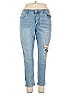 DG^2 by Diane Gilman Hearts Blue Jeans Size 14 (petite) - photo 1