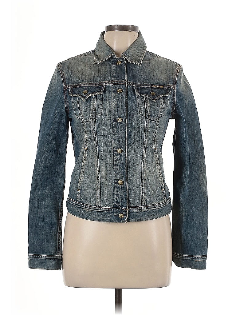 Lucky Brand 100% Cotton Blue Denim Jacket Size L - photo 1