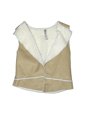 Beautees Faux Fur Vest (view 1)