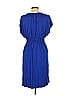 Max Studio Solid Blue Casual Dress Size 13 (estimated) - photo 2