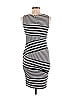 Bailey 44 Stripes Black Cocktail Dress Size M - photo 2