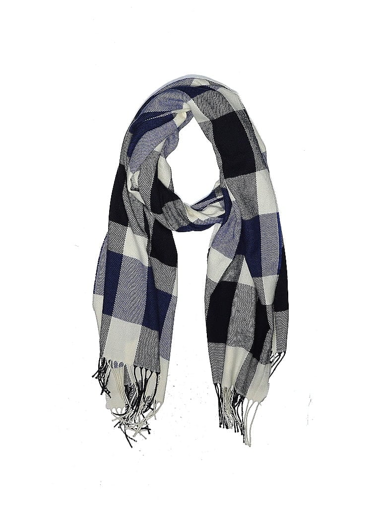 Pre-owned Banana Republic Factory Store Scarf In Blue