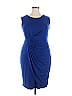 En Focus Studio Blue Cocktail Dress Size 18 - photo 1
