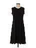Norma Kamali Solid Black Casual Dress Size S - photo 1