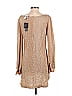MLB 100% Viscose Tan Casual Dress Size S - photo 2
