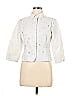 CAbi Ivory Long Sleeve Button-Down Shirt Size M - photo 1