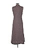 Donna Morgan Chevron-herringbone Gray Casual Dress Size 6 - photo 2