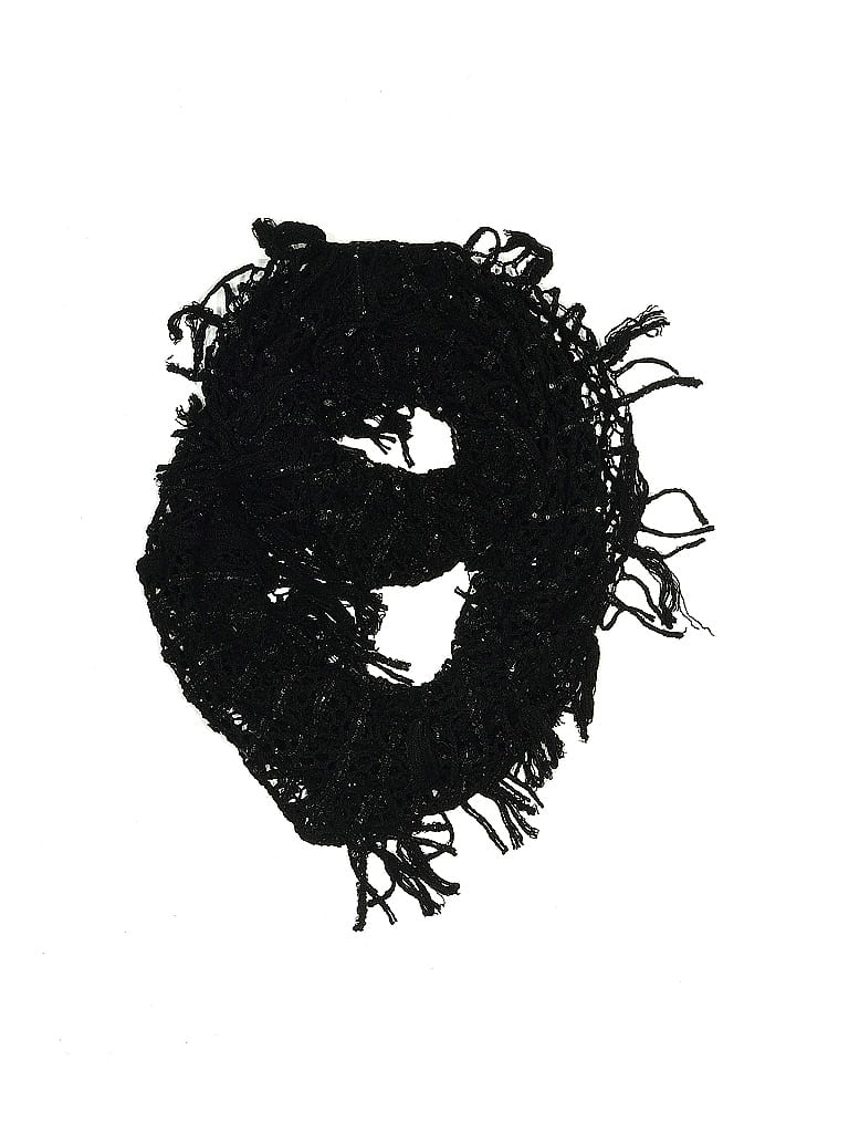 Click to view more detailed imagery on our partner's website Pre-owned Assorted Brands Scarf In Black