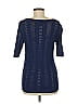 Ann Taylor Factory 100% Cotton Blue Pullover Sweater Size M - photo 2