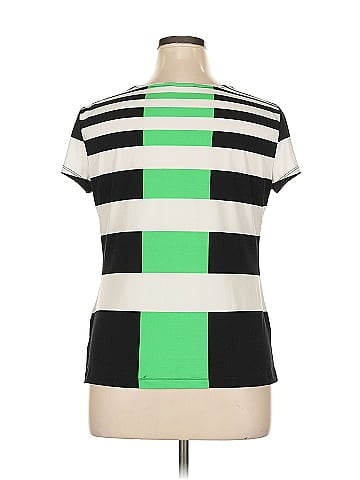 New York & Company Short Sleeve Blouse (view 2)