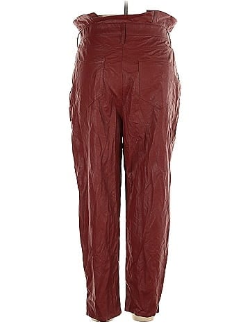 Who What Wear Faux Leather Pants (view 2)